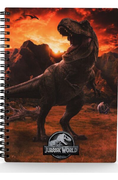 SD Toys: Jurassic World Notizbuch mit 3D-Effekt Into The Wild