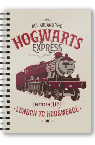 SD Toys: Harry Potter Notizbuch mit 3D-Effekt All Aboard the Hogwarts Express
