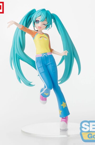 Sega: Hatsune Miku x Love and Berry Dress Up and Dance! Desktop x Decorate Collections PVC Statue Hatsune Miku Love Costume Ver. 17 cm