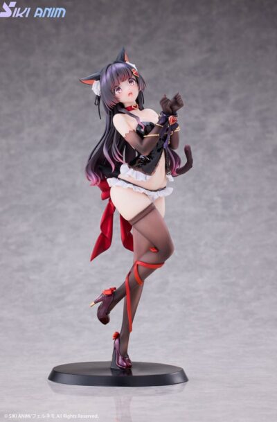 SIKI ANIM: Original Character PVC Statue 1/7 Shibarare Cat Ruhuna-chan Deluxe Edition 26 cm