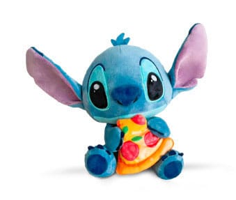 Simba: Lilo & Stitch Plüschfigur Stitch mit Pizza 25 cm