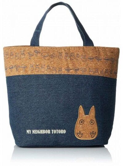 Skater: Mein Nachbar Totoro Lunch Tasche cork & denim style Totoro