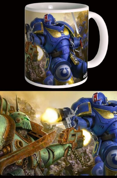 Semic: Warhammer 40K Tasse Ultramarines VS Nurgle