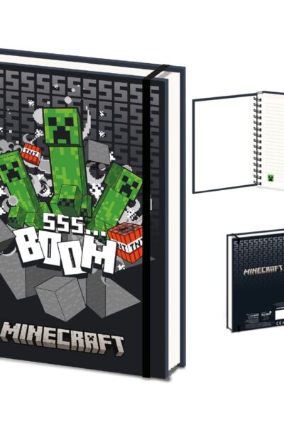 Pyramid International: Minecraft 3D Wiro Notizbuch A5