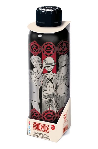 Stor: One Piece Edelstahl-Trinkflasche Character
