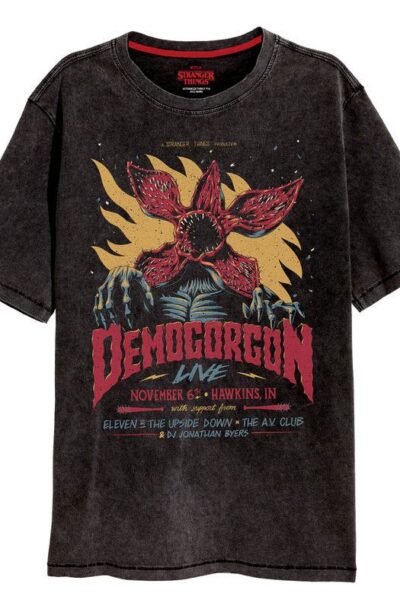 Heroes Inc: Stranger Things T-Shirt Vintage Demogorgon Grösse XL