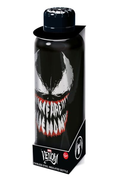 Stor: Venom Edelstahl-Trinkflasche Face