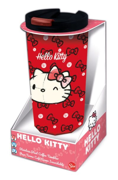 Stor: Sanrio Edelstahl-Reisebecher Hello Kitty