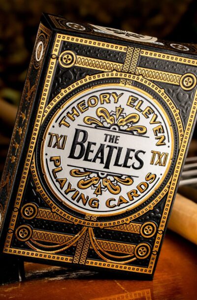 Theory11: The Beatles Spielkarten Black Special Edition