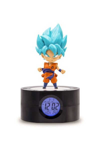 Teknofun: Dragon Ball Super Wecker mit Leuchtfunktion Son-Goku 18 cm