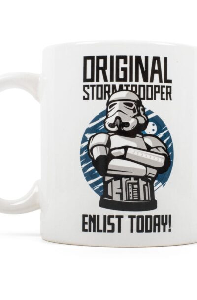 Thumbs Up: Original Stormtrooper Tasse Enlist Today White
