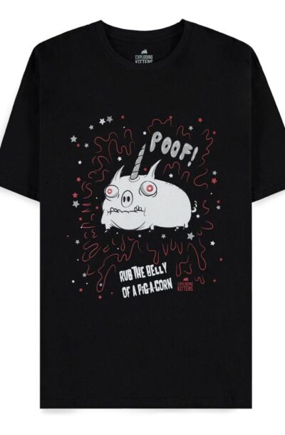 Difuzed: Exploding Kittens T-Shirt POOF! Grösse S