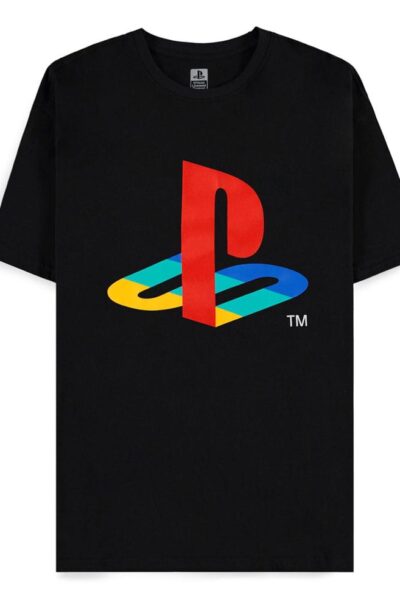 Difuzed: PlayStation T-Shirt Logo Black  Grösse M