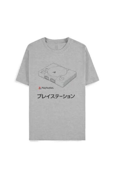 Difuzed: PlayStation T-Shirt O.G Console Gray Grösse M