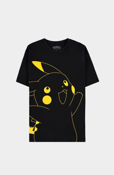 Difuzed: Pokemon T-Shirt Pikachu Outline Grösse L