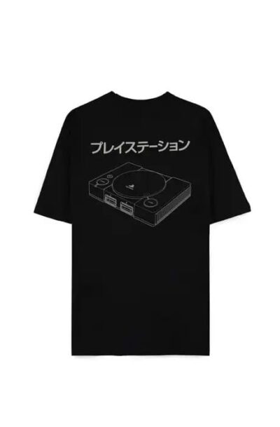 Difuzed: PlayStation T-Shirt Console Loose Fit Grösse M