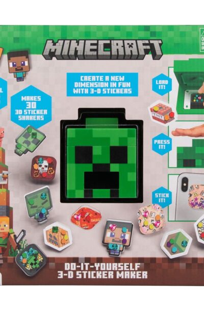Paladone Products: Minecraft 3D Sticker Maker