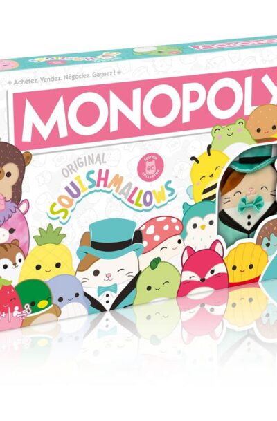Winning Moves: Squishmallows Monopoly Squishmallows *French Version*