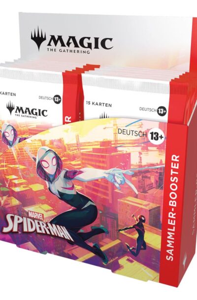 Wizards of the Coast: Magic the Gathering Marvel’s Spider-Man Sammler Booster Display (12) deutsch