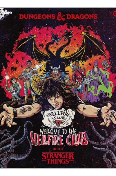 Dungeons & Dragons Brettspiel Stranger Things: Welcome to the Hellfire Club englisch