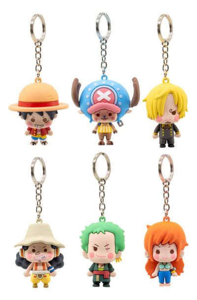 YuMe Toys: One Piece Pocket Hero Schlüsselanhänger Series 2 Display (12)