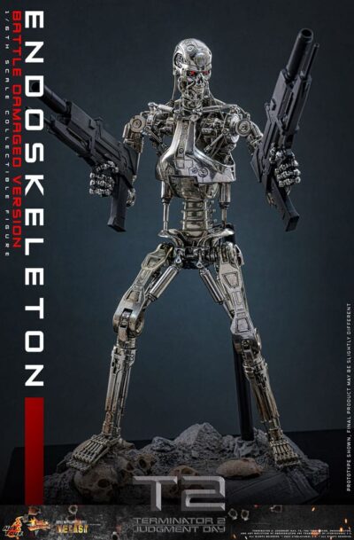 Hot Toys: Terminator 2 "Endoskelett (Battle Damaged Version)" 1/6 Actionfigur (Q4/2026)