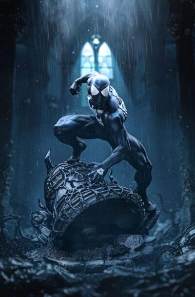 Iron Studios: Marvel " Spider-Man Black Costume" 1/10 Art Scale Statue (Q3/2026)