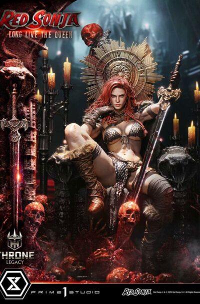 Prime 1: Red Sonja "Red Sonja - Long Live the Queen" 1/3 Throne Legacy Collection Statue (Q3/2027)