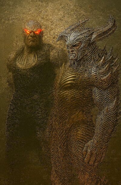 Prime 1: Zack Snyder's Justice League "Steppenwolf & Darkseid – Deluxe Bonus Version" 1/3 Museum Masterline Statuen Bundle