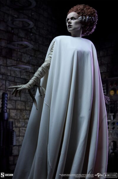 Sideshow: Frankensteins Braut "The Bride of Frankenstein (Fabric Costume)" Premium Format Mixed Media Statue (Q4/2026)