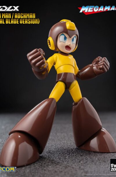 ThreeZero: Mega Man MDLX Actionfigur Mega Man / Rockman (Metal Blade Version) 10 cm