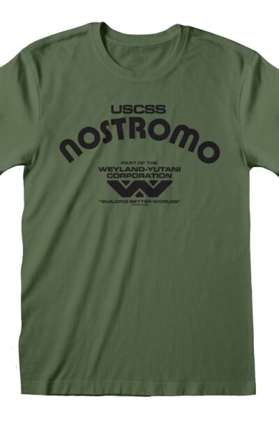 Heroes Inc: Alien T-Shirt Retro Nostromo   Grösse M