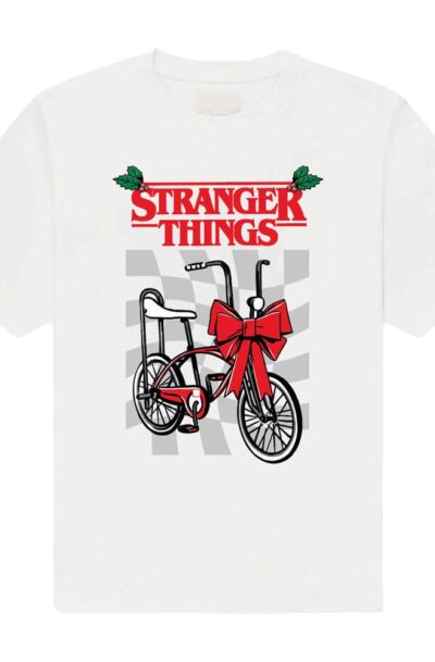Brands In: Stranger Things T-Shirt Christmas Bike Grösse XL