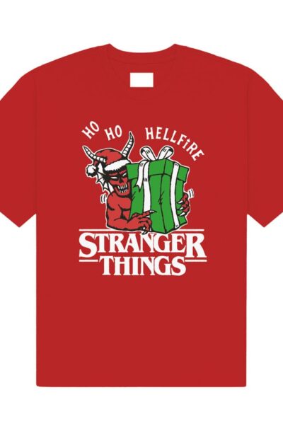 Brands In: Stranger Things T-Shirt Ho Ho Hellfire Grösse XXL