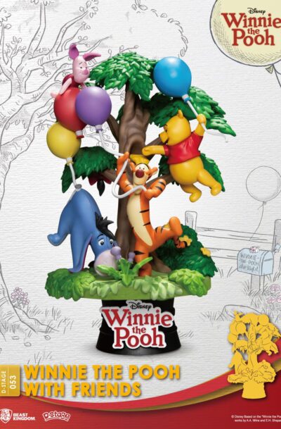 Beast Kingdom Toys: Disney D-Stage PVC Diorama Winnie The Pooh With Friends 16 cm