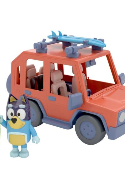 Moose Toys: Bluey Actionfigur mit Fahrzeug Bluey Family Cruiser