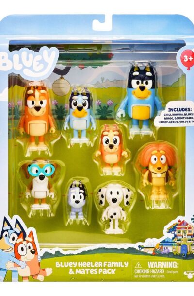 Moose Toys: Bluey Actionfiguren 8er-Pack