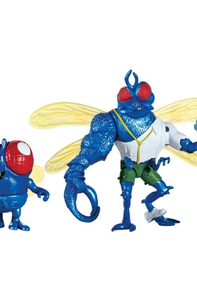 Teenage Mutant Ninja Turtles: Mutant Mayhem Actionfiguren Super Fly & Toddler Super Fly 11 cm