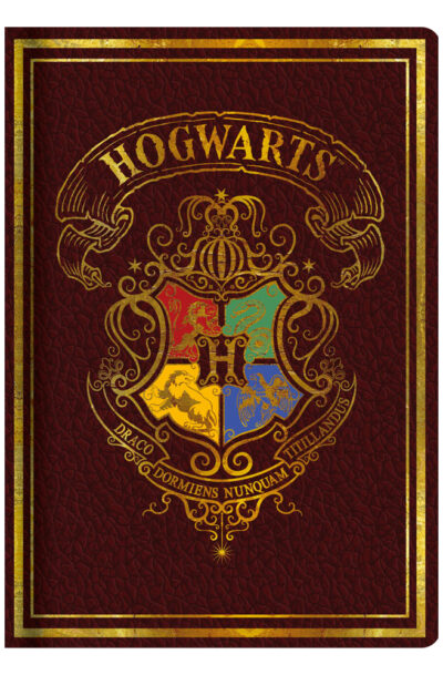 Blue Sky Studios: Harry Potter A5 Notizbuch Rot Colourful Crest Umkarton (6)