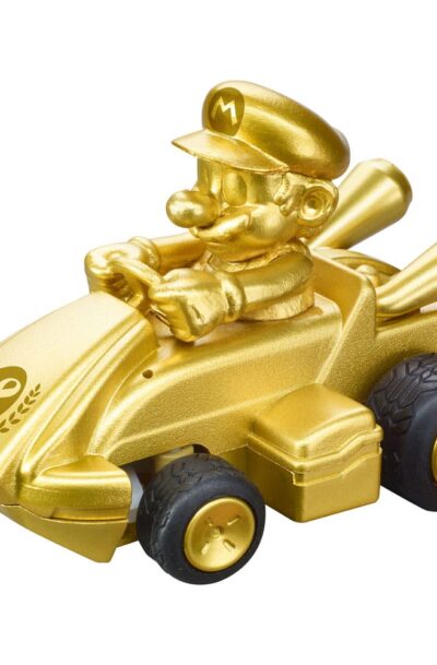 Carrera: Super Mario Kart RC Ferngesteuertes Auto 1/50 2,4GHz Mini Mario Gold