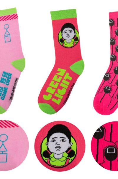 Cinereplicas: Squid Game Socken 3er-Pack
