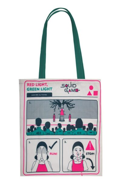 Cinereplicas: Squid Game Tragetasche Young-hee Blue Print
