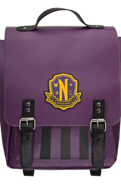Cinereplicas: Wednesday Rucksack Nevermore Academy Purple