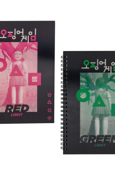 Cinereplicas: Squid Game Notizbuch Red light, green light