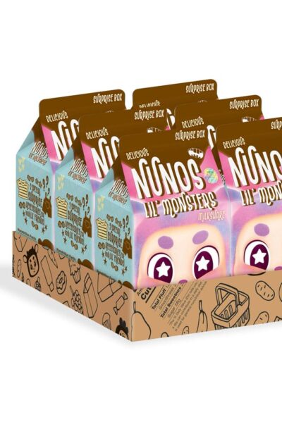 Craze: Nunos Lil‘ Monsters Blind Box Plüschfiguren Supermarkt-Abenteuer 10 cm Display (6)