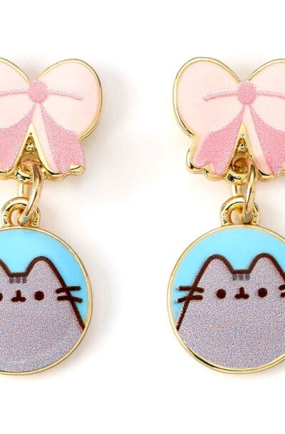 The Carat Shop: Pusheen Drop Ohrringe Pink Bows