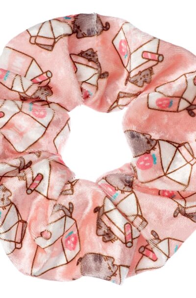 The Carat Shop: Pusheen Haargummi Pink Strawberry Milk Carton