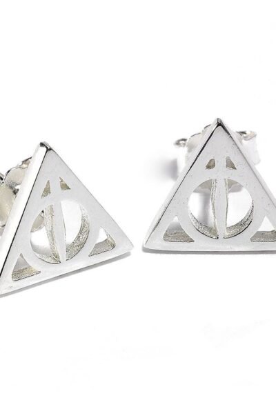 The Carat Shop: Harry Potter Ohrringe Deathly Hallow (Sterling Silber)