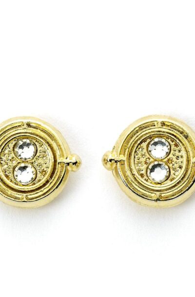 The Carat Shop: Harry Potter Ohrringe Zeitumkehrer (vergoldet)