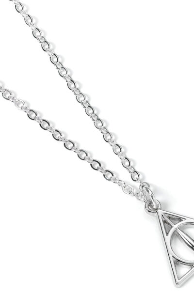 The Carat Shop: Harry Potter Halskette & Anhänger Deathly Hallows (versilbert)